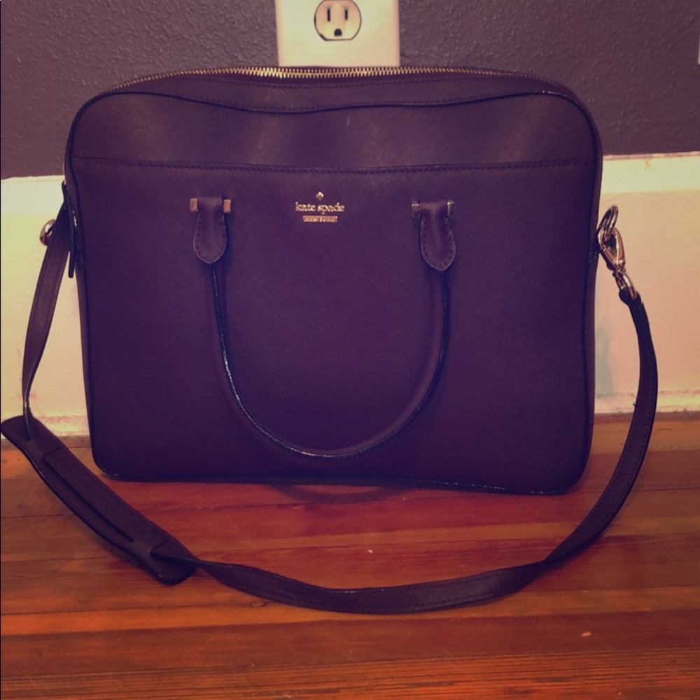 Kate spade Burgundy Lap Top bag